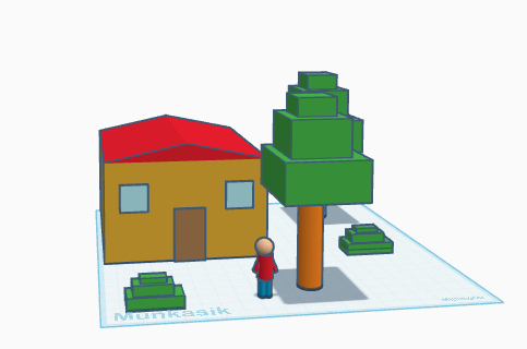 Mini garden house