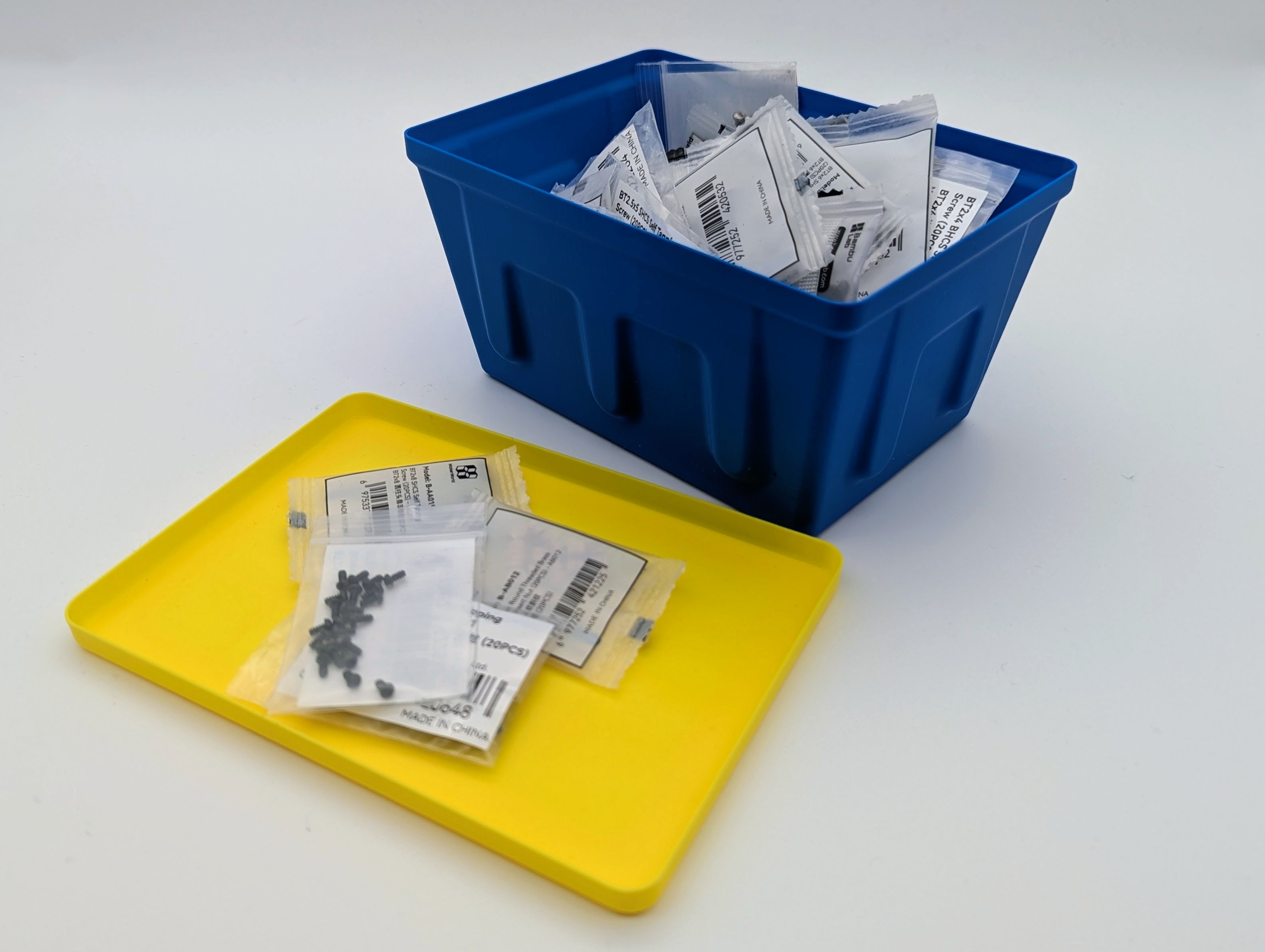 Miniatura 5 do modelo 3D Stackable Mini Storage Box