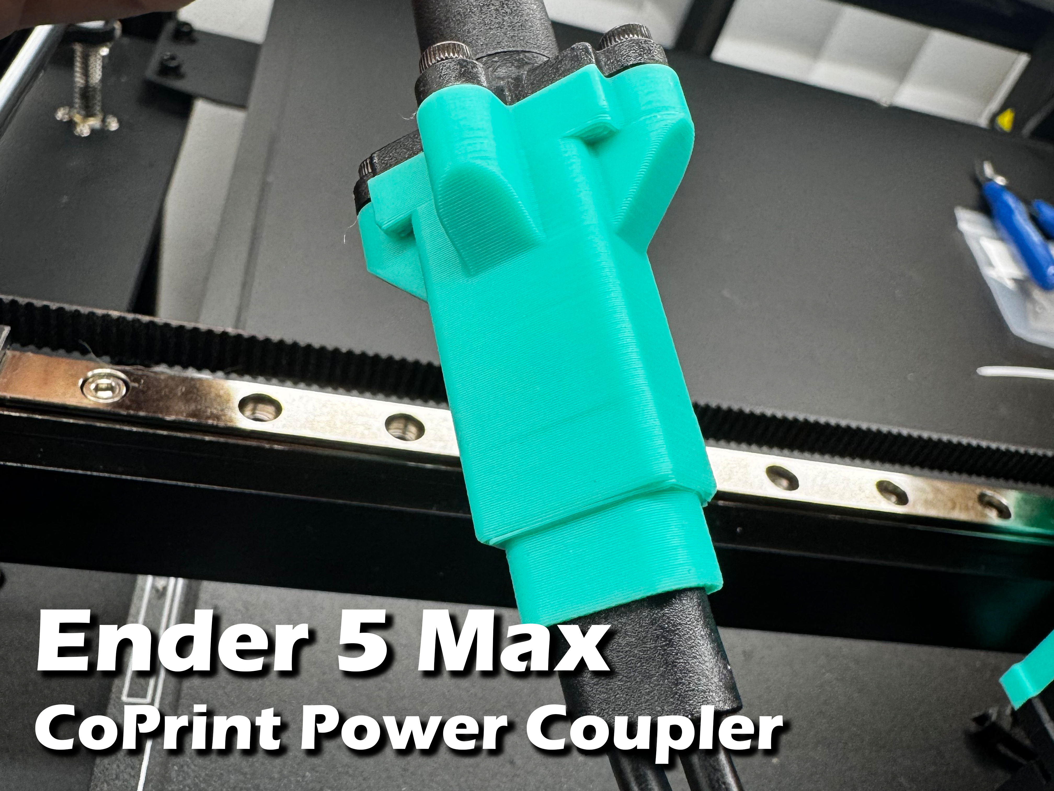 Ender 5 Max - CoPrint Power Coupler