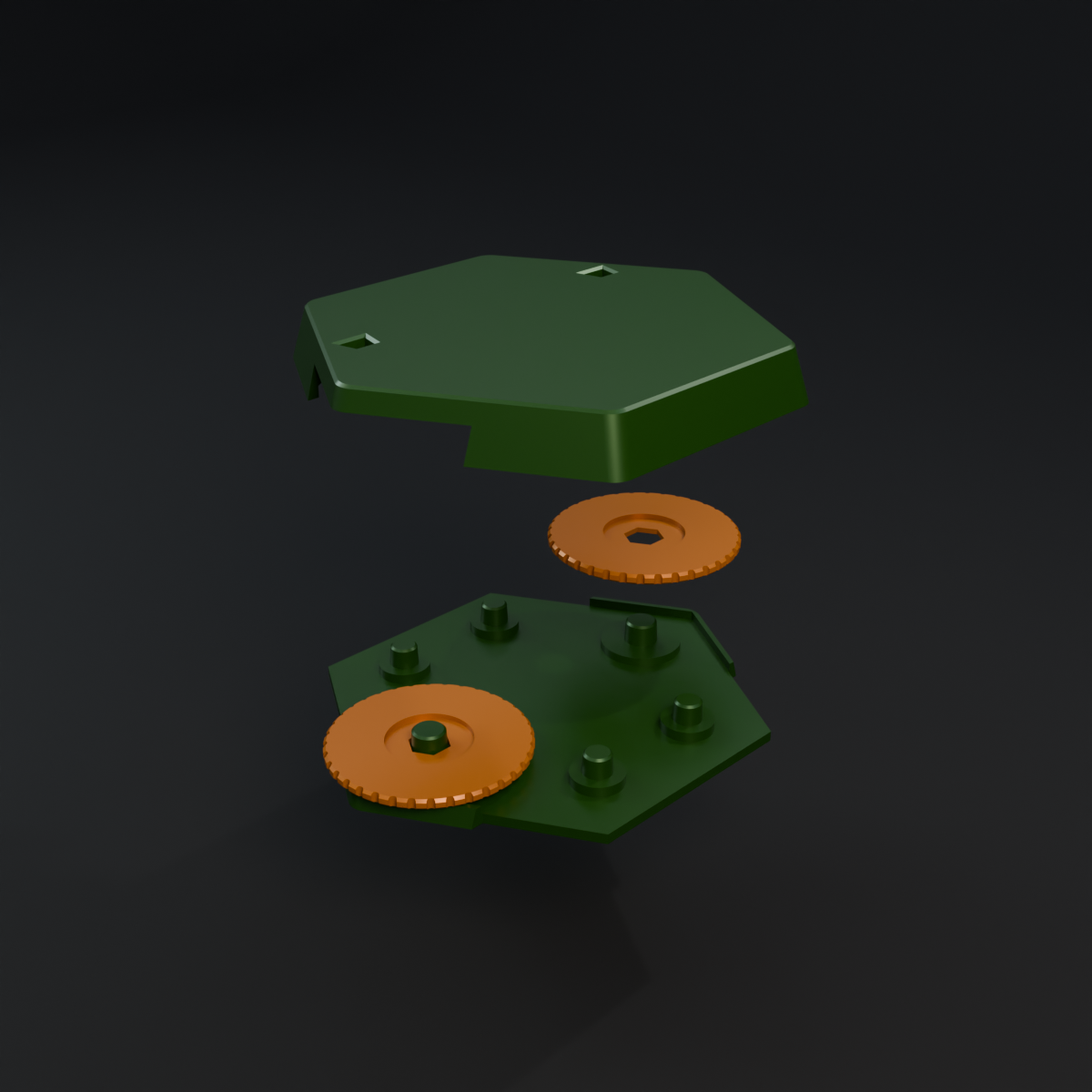 Combat Hex compatible base