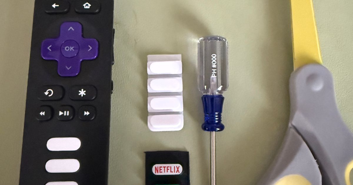 Roku Remote Button Delete (TCL, 4 vertical buttons) by SwirlStreet ...