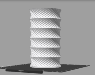 Twist vase