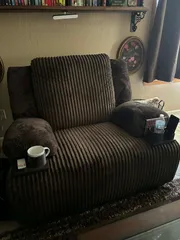 Ashley Furniture Extra Wide Recliner Cup Holders