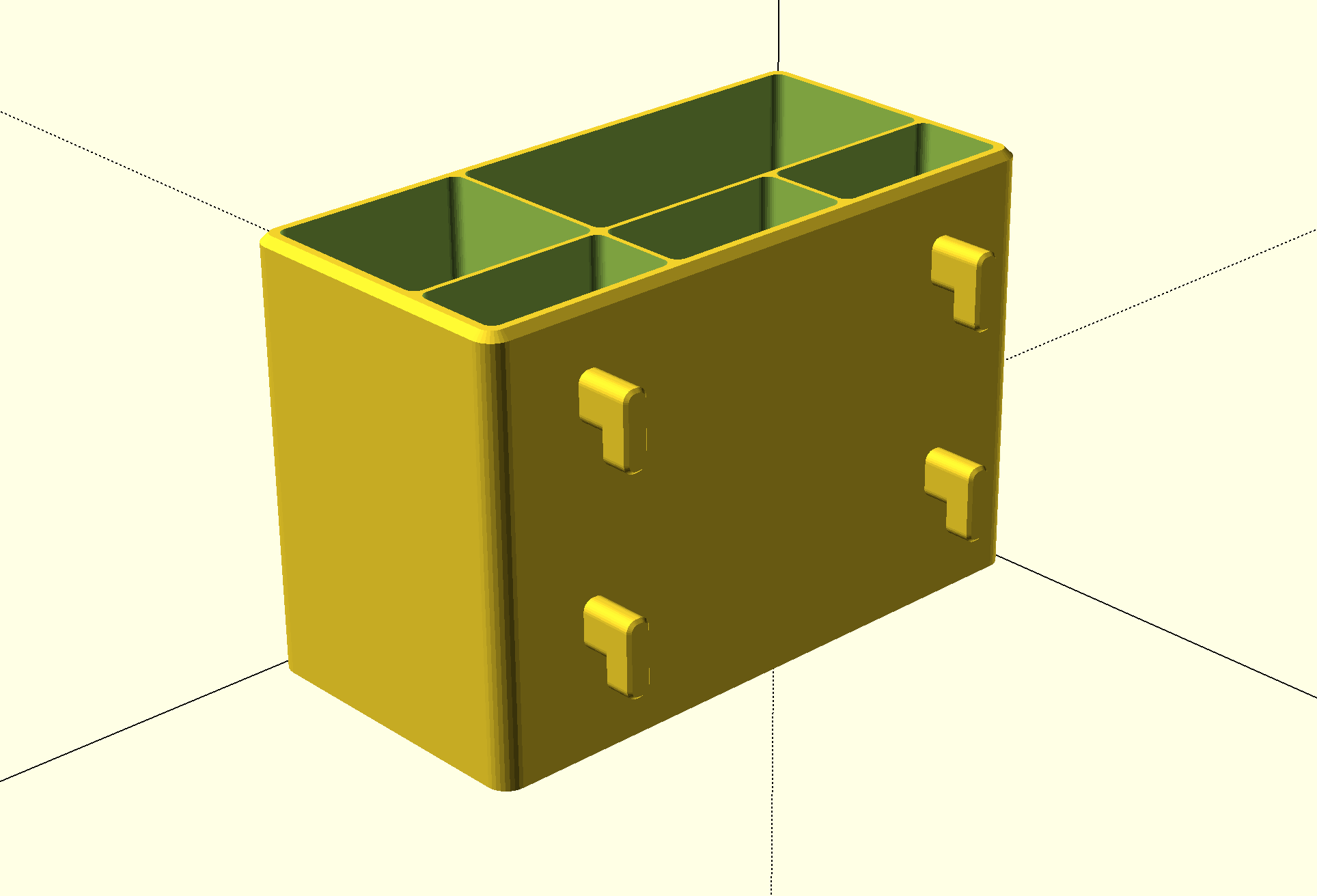 SKÅDIS Box (OpenSCAD) — miniatura 23