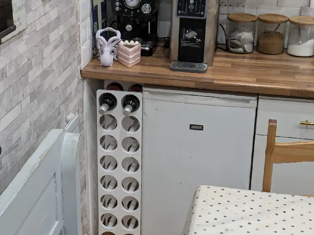 2x8 wine bottle rack