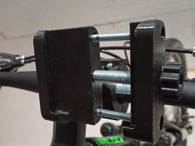 Bike Phone Stand Mount with steel screws.