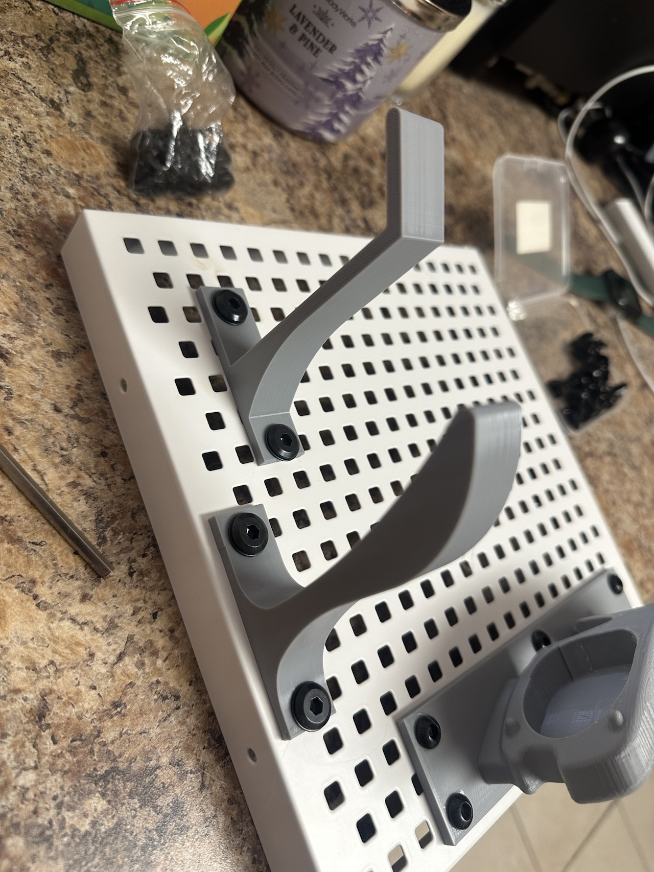 Nanoleaf Pegboard Hook