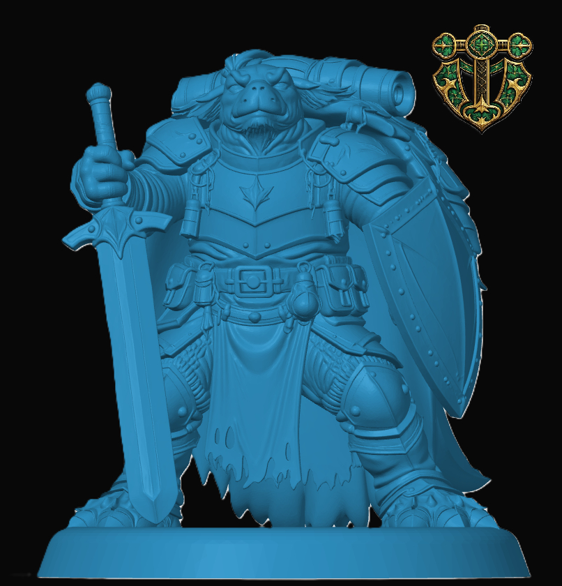 Tortle Fighter 3D model by KamikazeRed
