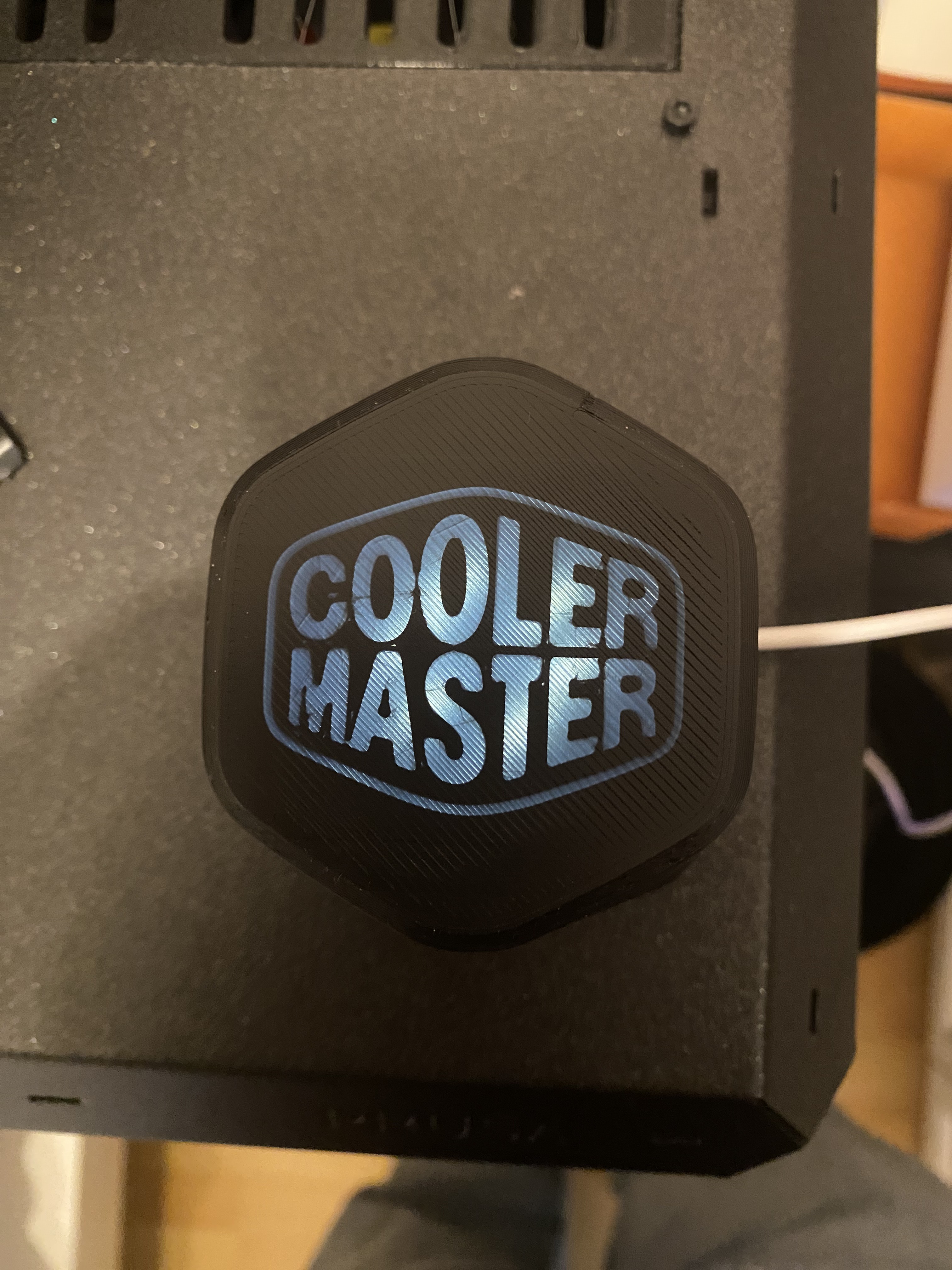 Cooler Master Elite Liquid custom pump covers with original logo