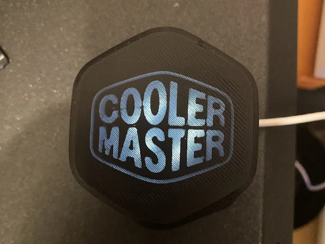 Cooler Master Elite Liquid custom pump covers with original logo