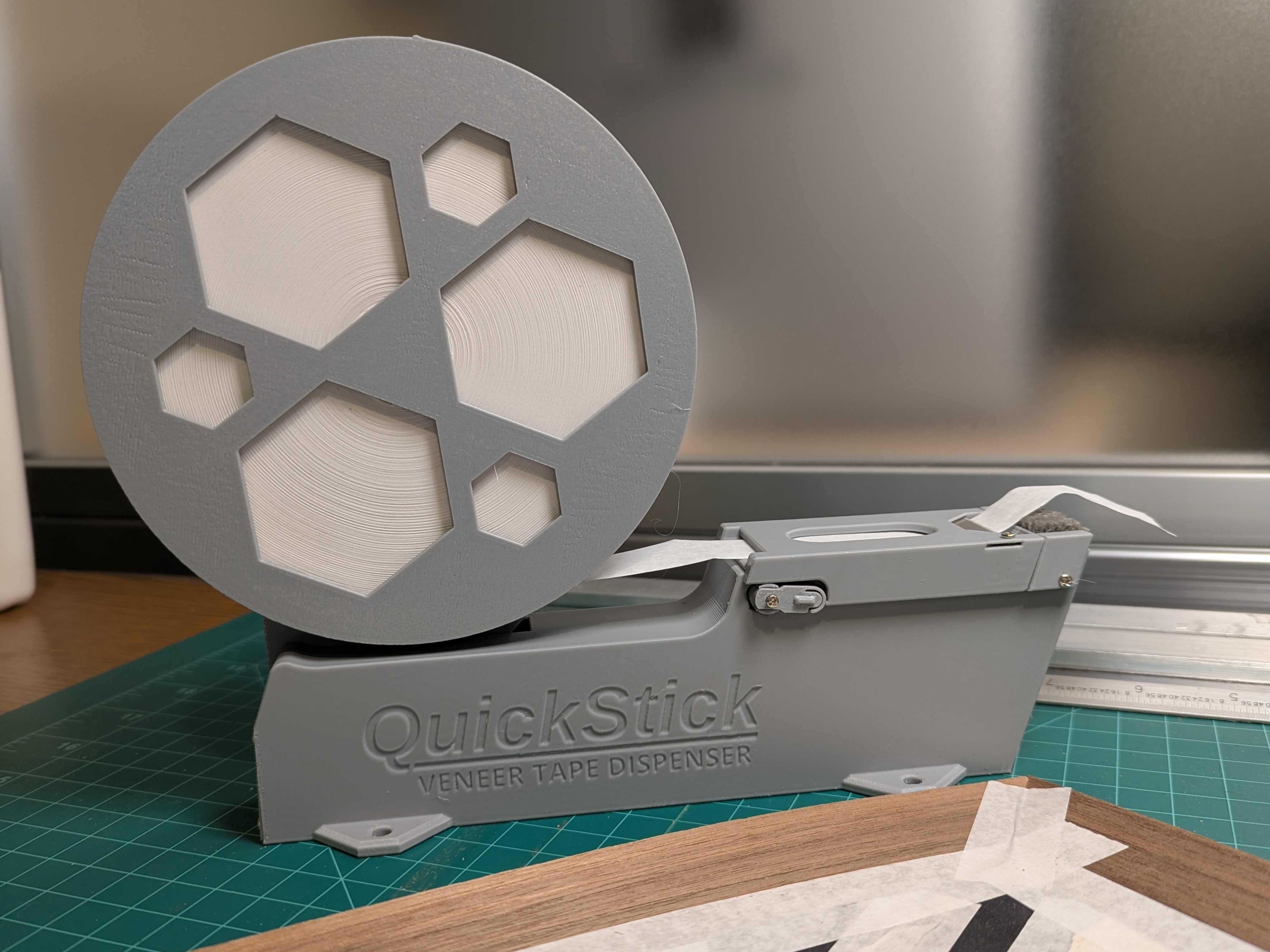 QuickStick Veneer Tape Dispenser