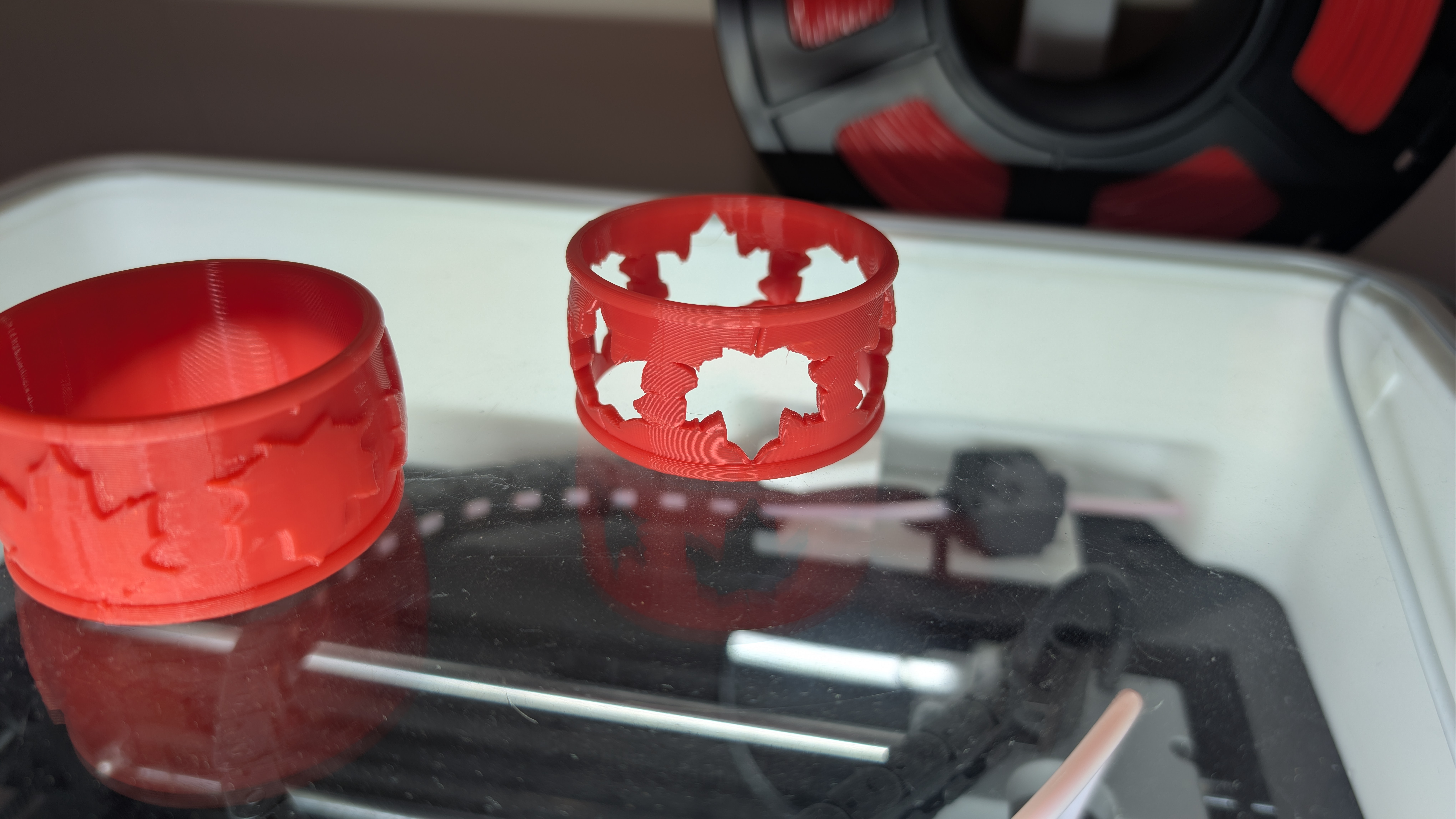 Maple Leaf Napkin Rings