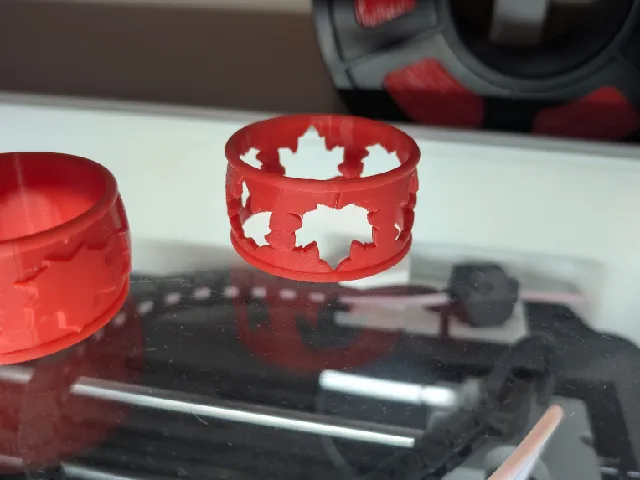 Maple Leaf Napkin Rings