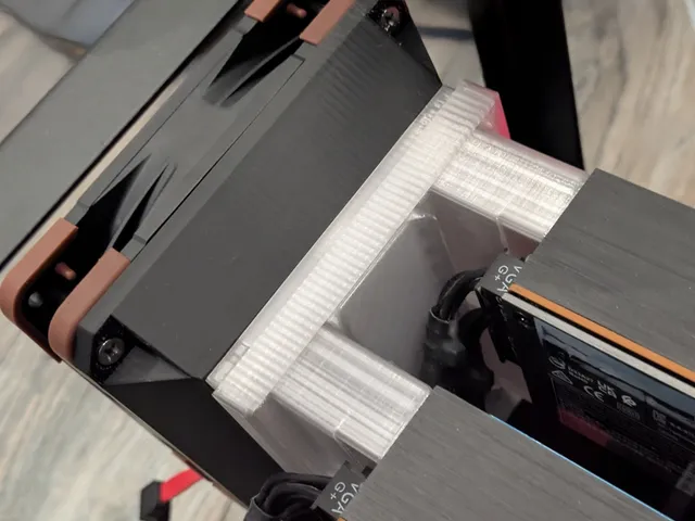 120mm to 92mm fan adapter