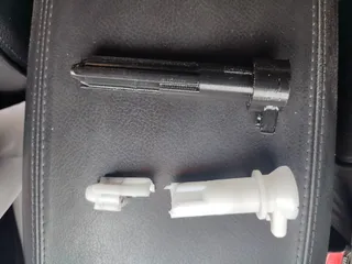 Peugeot 607 shift knob adapter