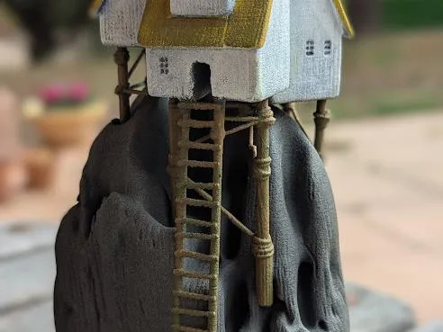 A water based tide clock