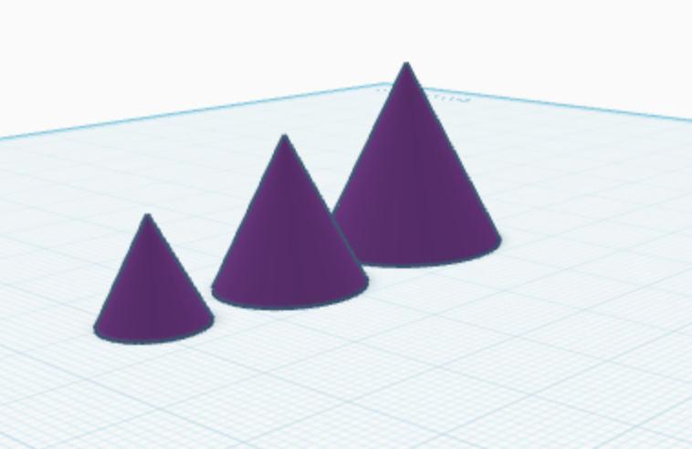Miniatura 3 do modelo 3D Stacking cones (3 sizes!)