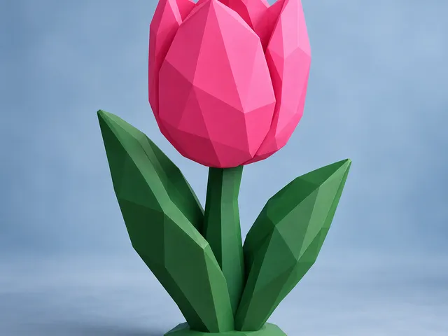 Low Poly Tulip