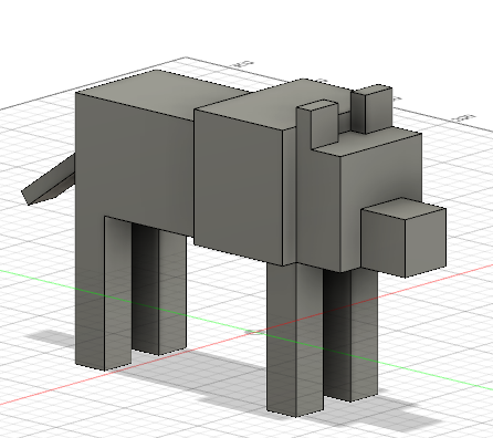 Miniatura 6 do modelo 3D Minecraft Mobs