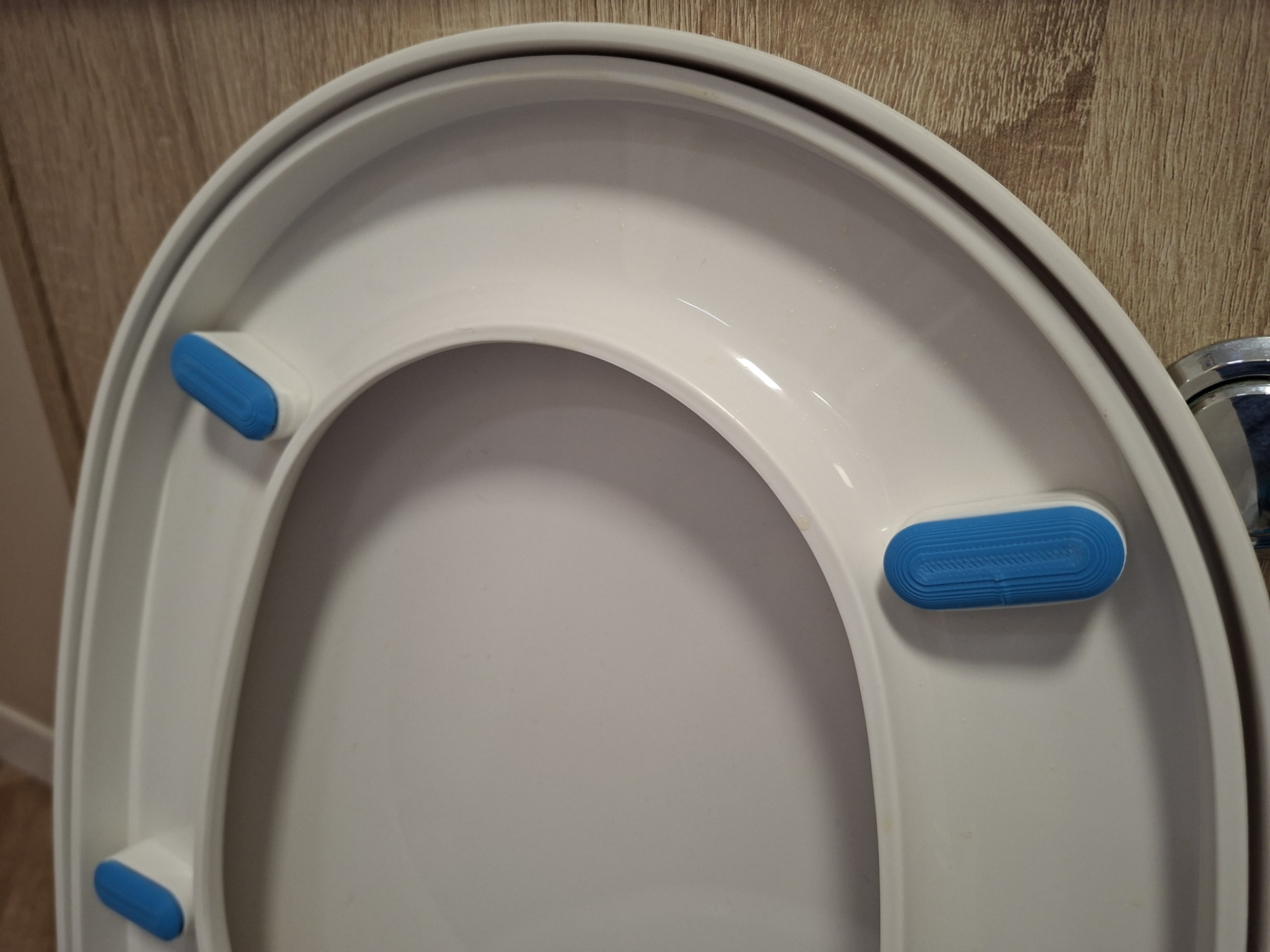 Replacement toilet seat feet