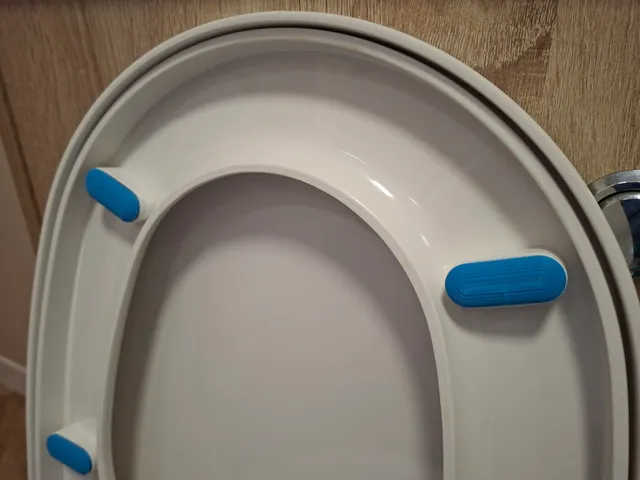 Replacement toilet seat feet