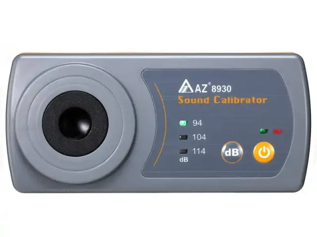 Loudness SPL (dB) Calibrator (AZ 8930 B 13.2mm) adapter for 7mm 1/4" microphone