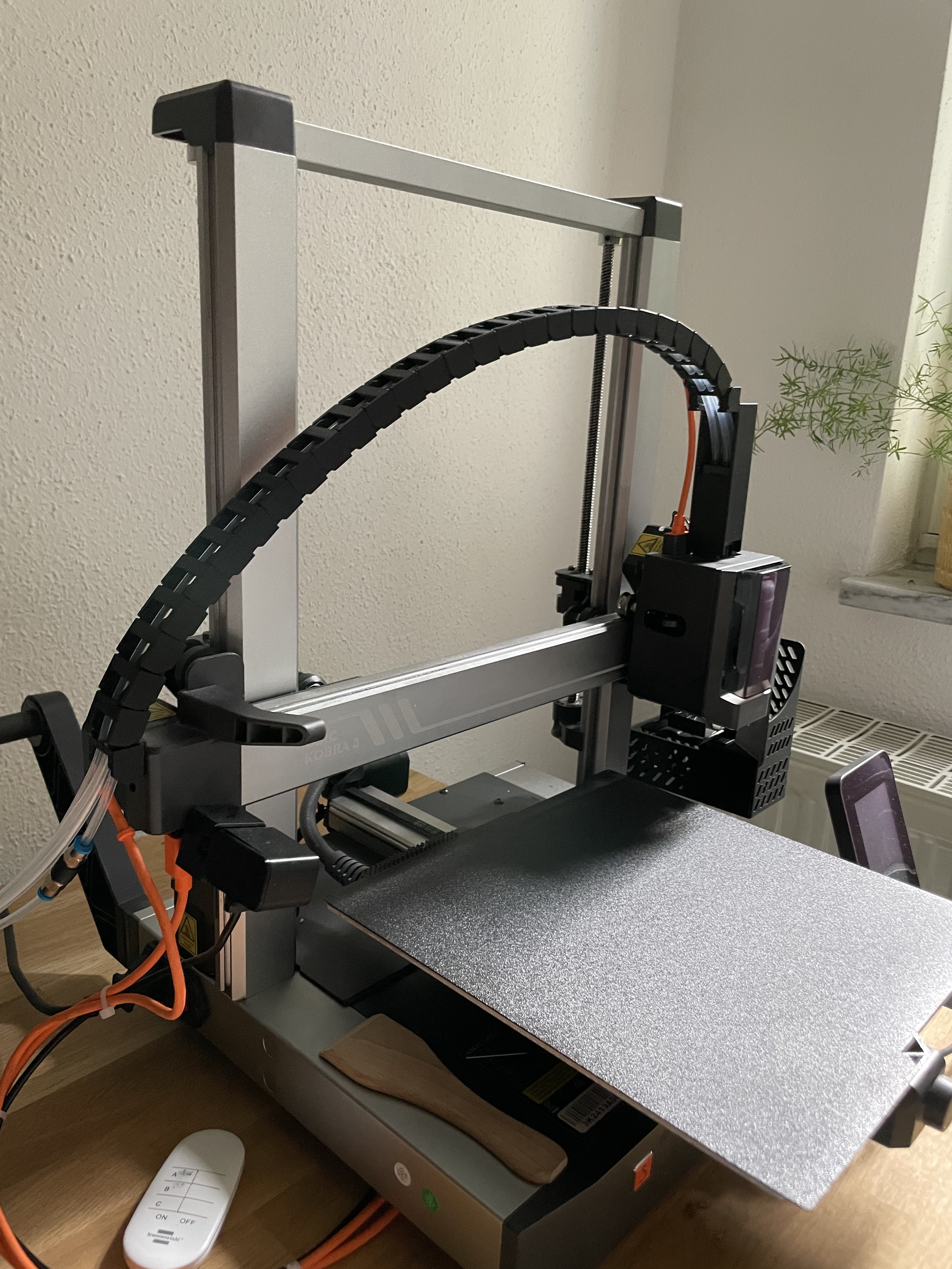 Cable Chain for PTFE Tubes and Cable for Anycubic Kobra 3 Combo