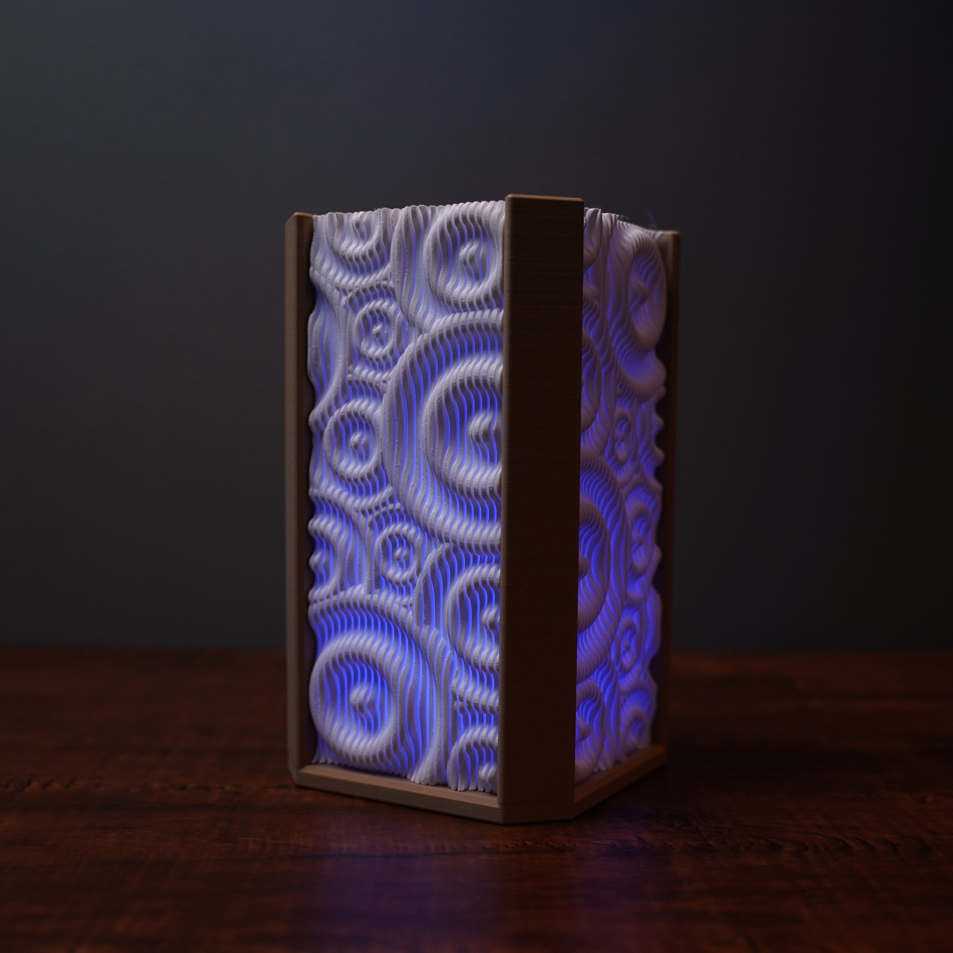 Miniatura 3 do modelo 3D Ripple Panel Lamp