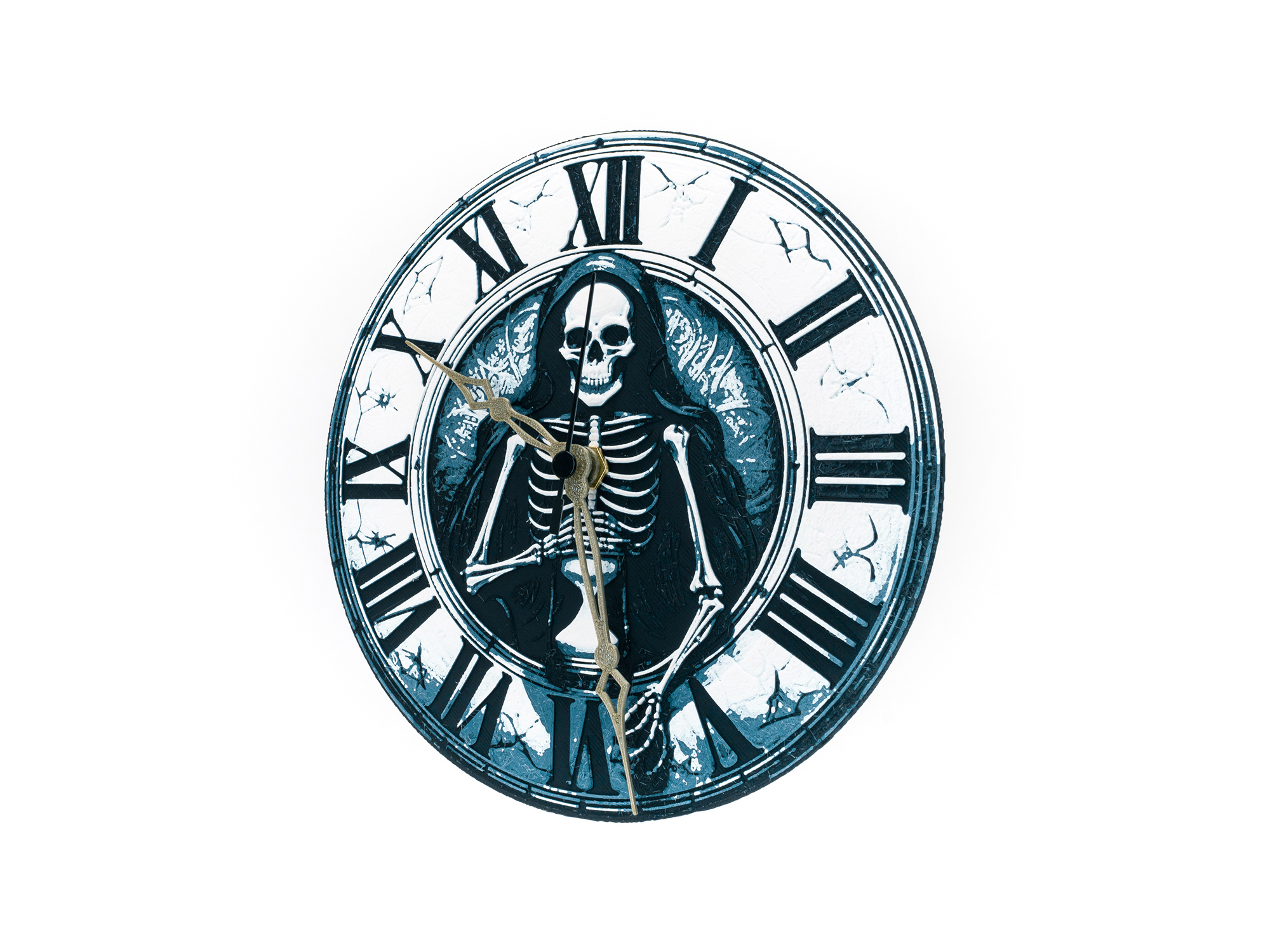 Miniatura 2 do modelo 3D Skeleton Wall Clock