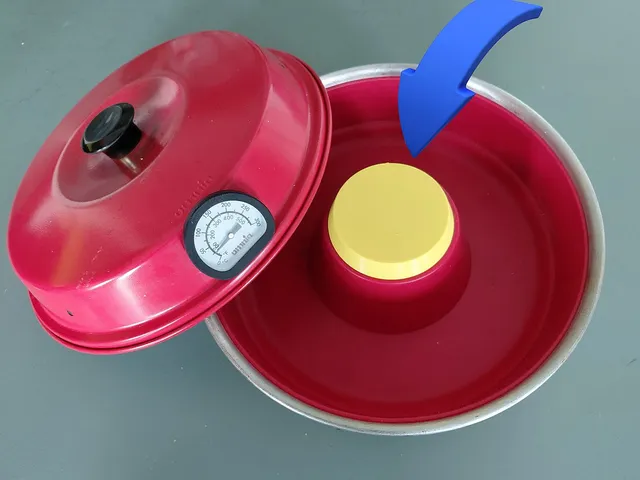 Funnel lid for Omnia stovetop oven