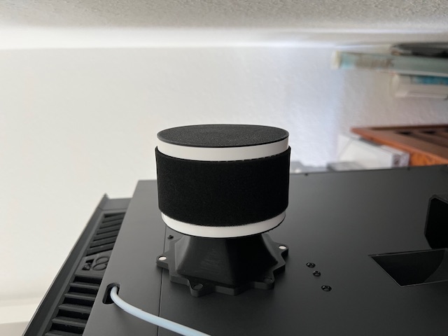 HEPA filterholder for Elegoo Centauri Carbon (magnetic hold) 3D model