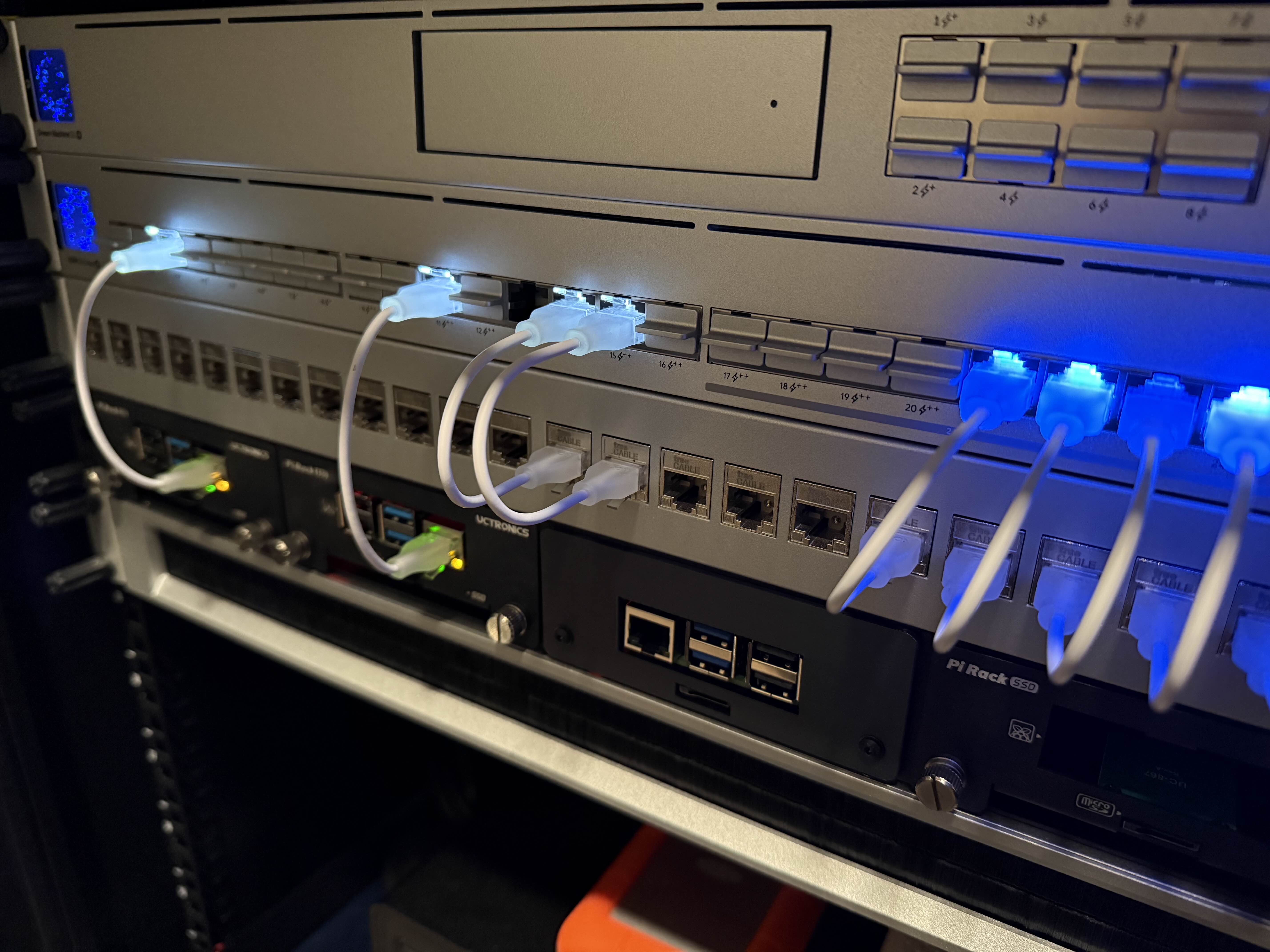 UCTRONICS Pi Rack Raspberry Pi 5 Sled with HATs