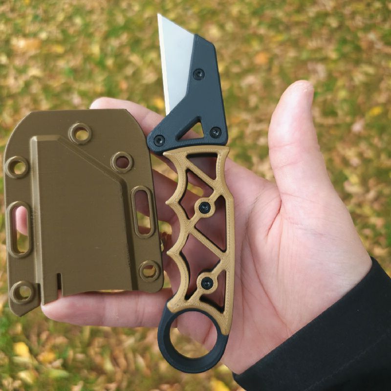 Karambit EDC Utility Knife by KRENN DESIGN | Download free STL model ...