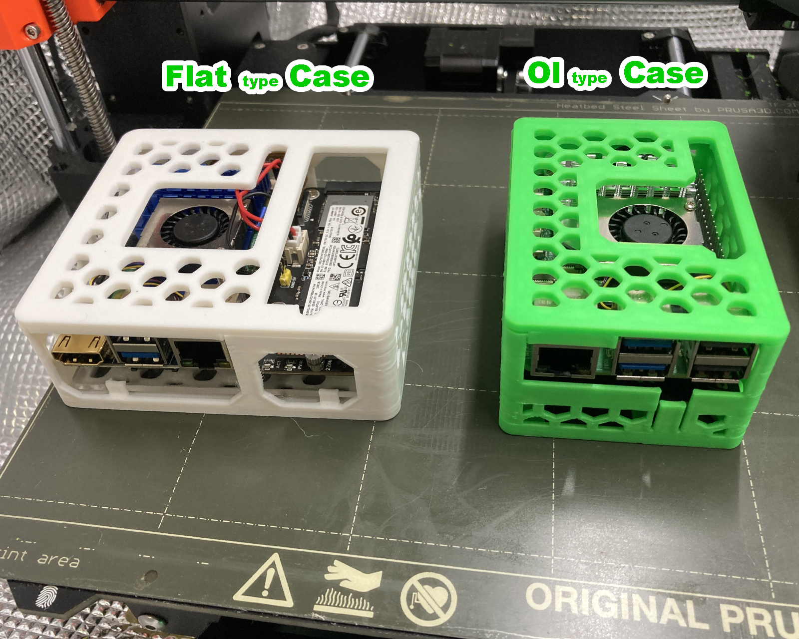 Stackable case for Raspberry Pi 5 (with SSD)