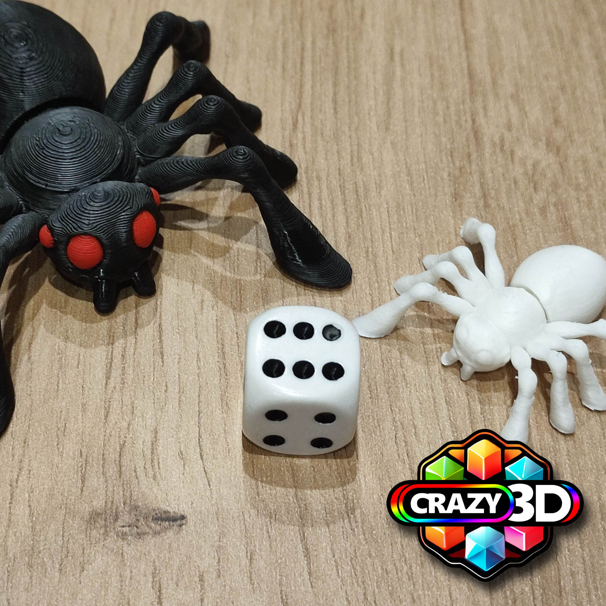 Flexi articulated Spider - Mini 44mm possible !!! — miniatura 5
