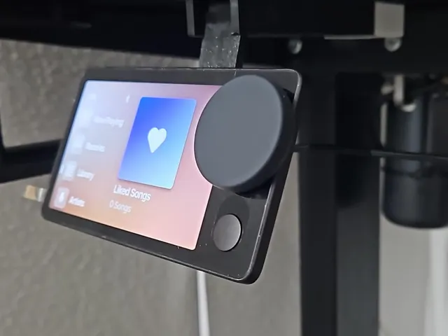Spotify Car Thing under desk slide mount v1.0