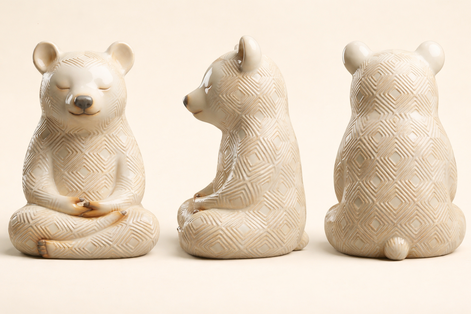 Zen Bear Diamond Texture — miniatura 2