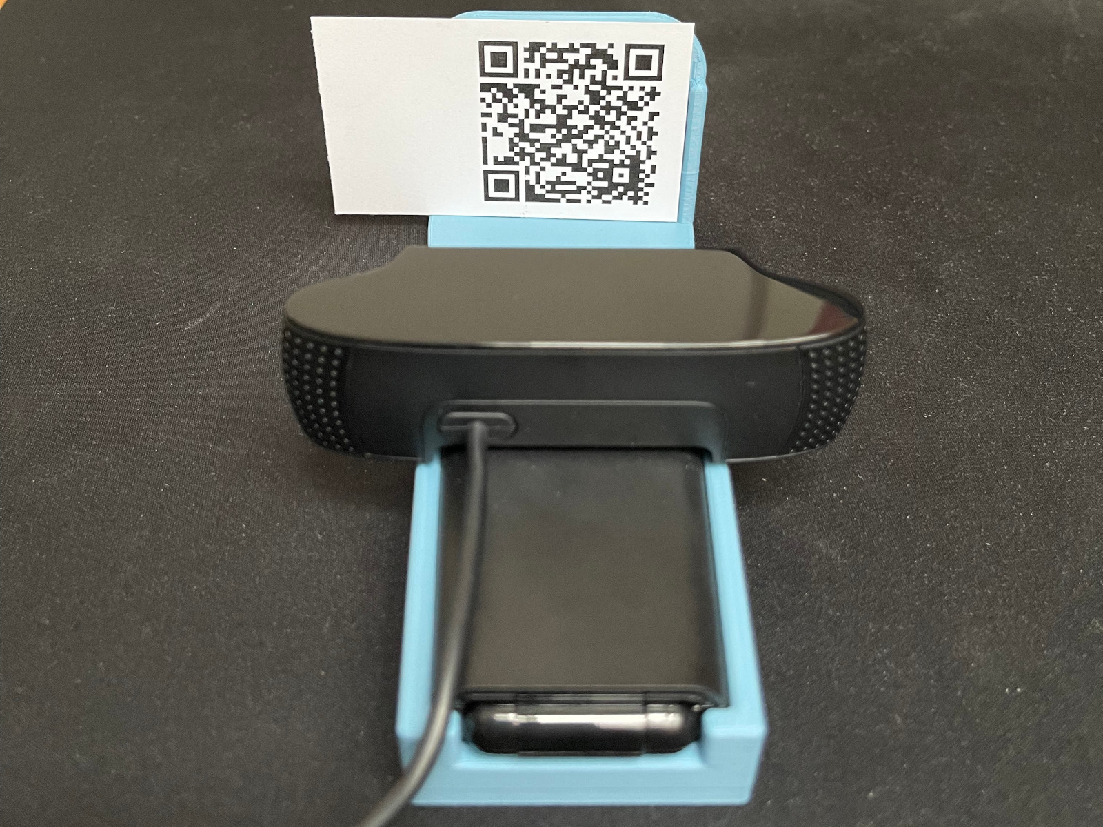 Logitech C920 QR-code scanner mount — miniatura 4