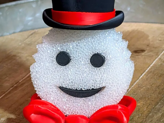 Scrub Frosty - Scrub Daddy Snowman Decoration