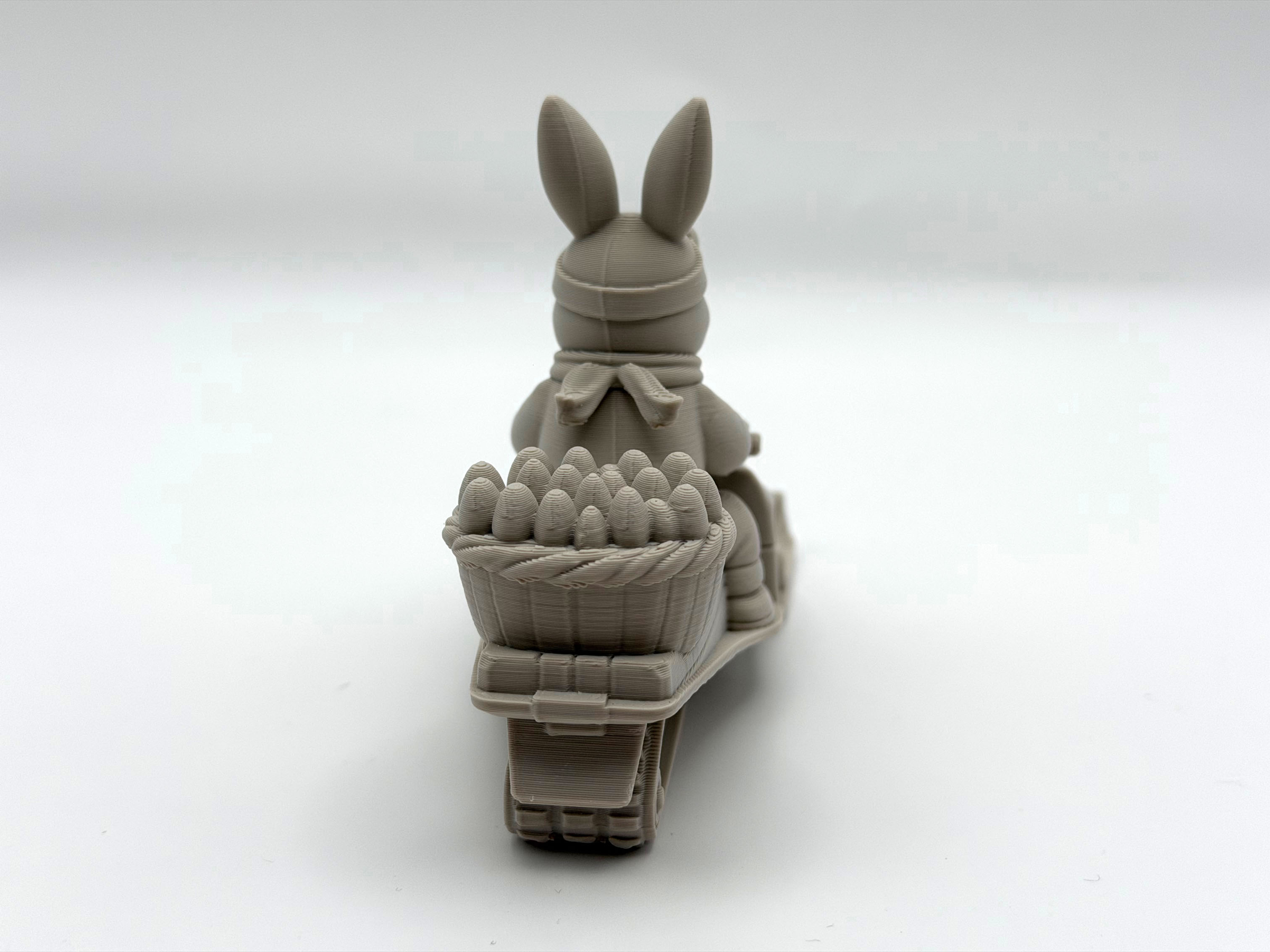 Easter Bunny Snowmobile Rider — miniatura 5