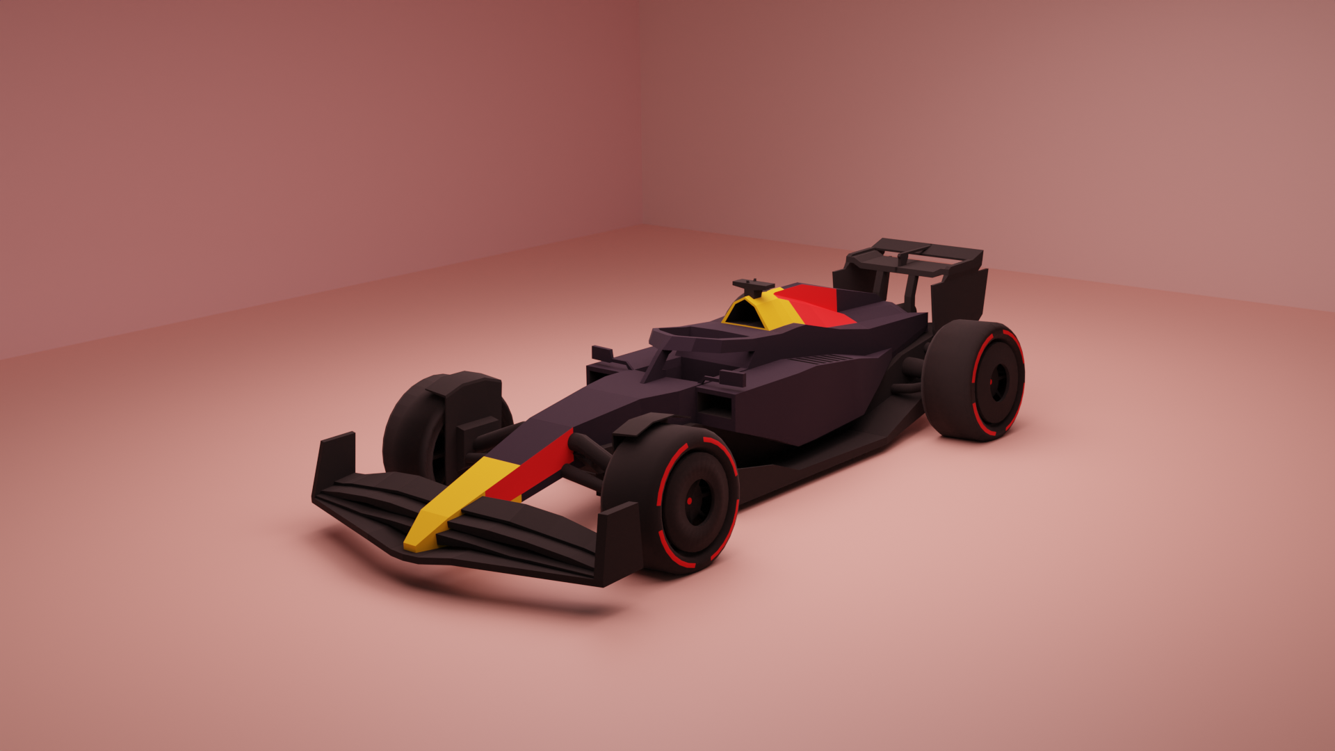 F1 car ( low poly )