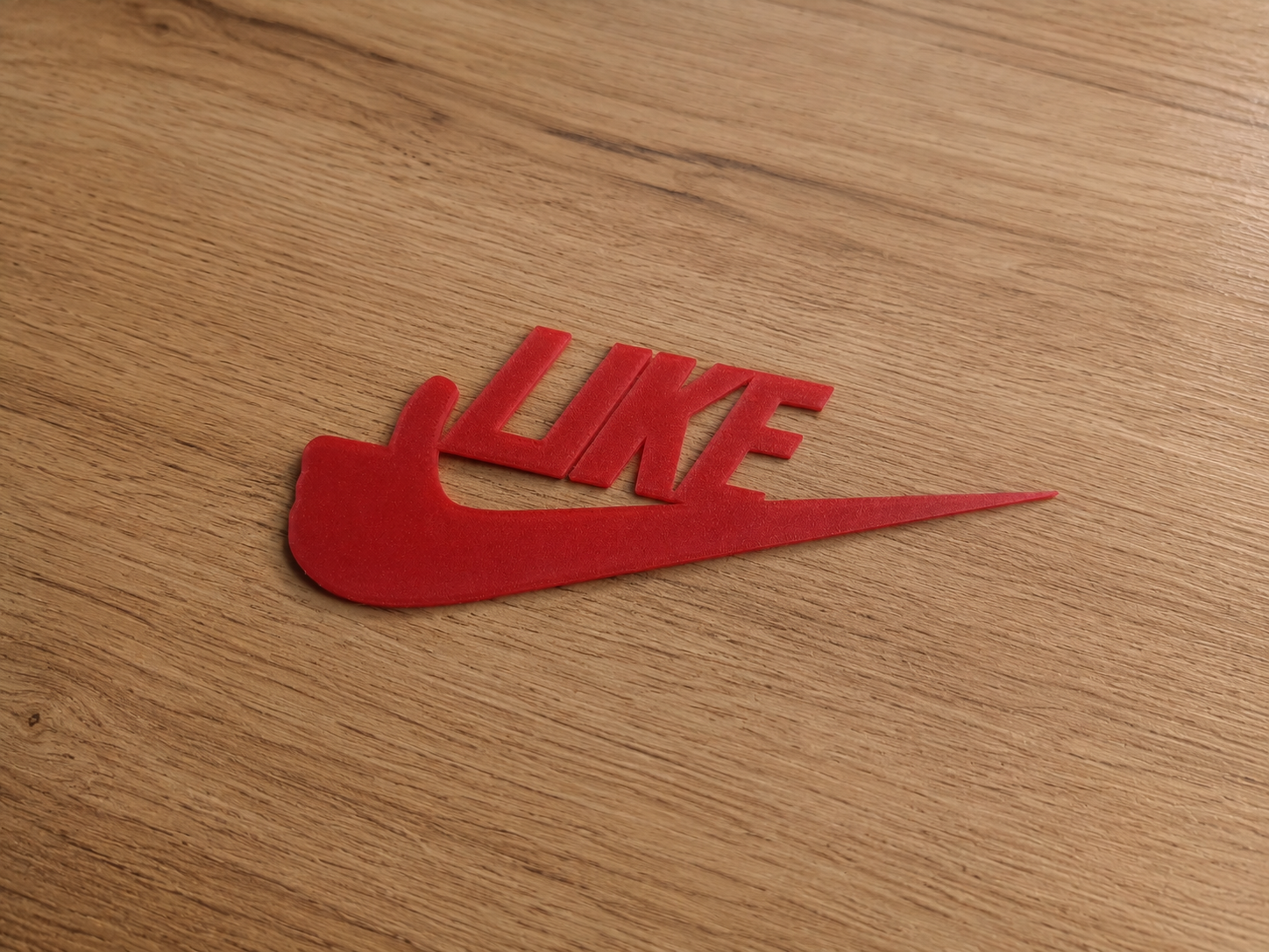 NIKE/LIKE logo sign