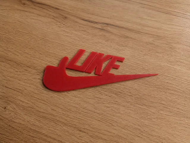 NIKE/LIKE logo sign