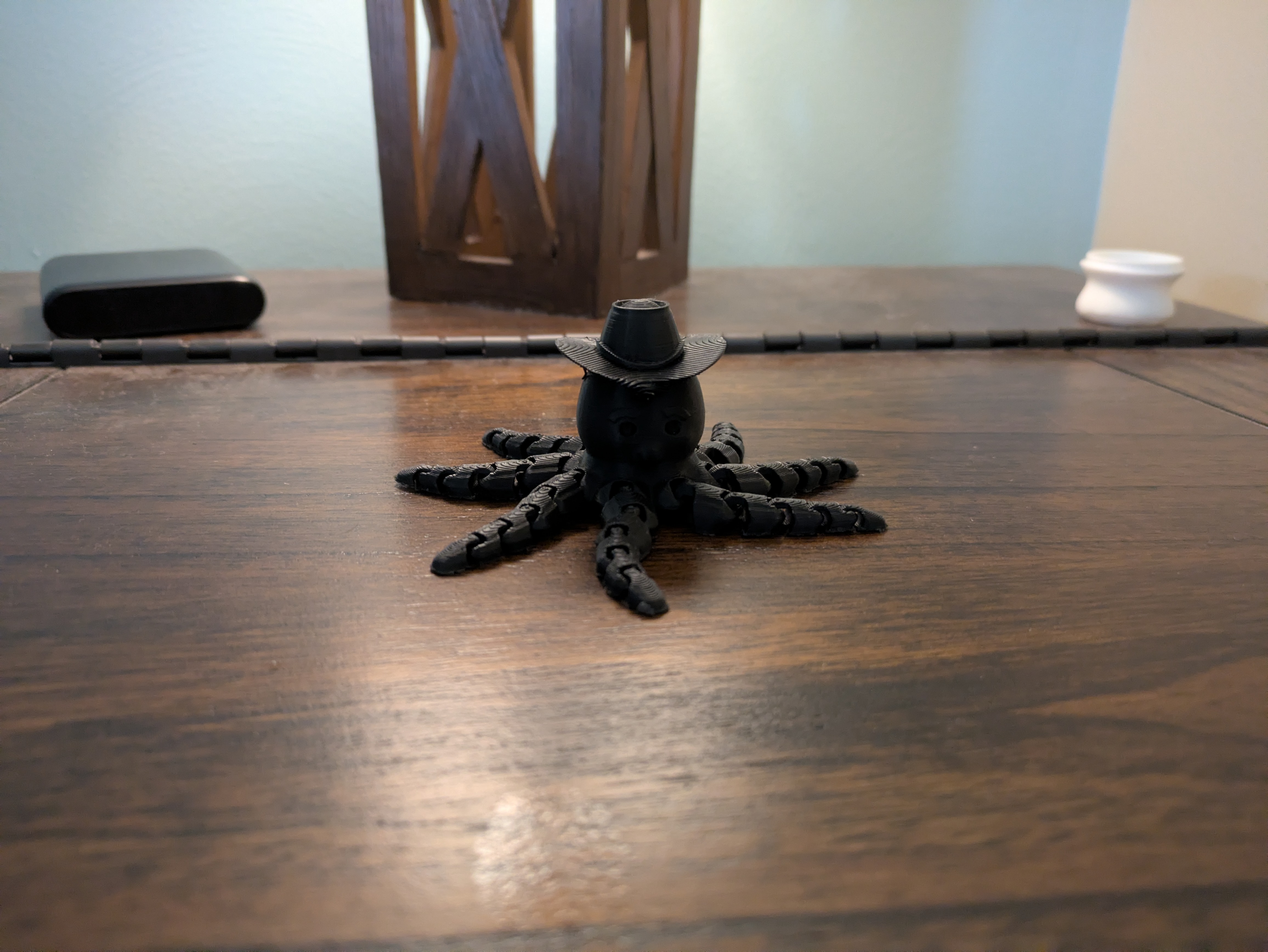 Octi With funny cowboy hat