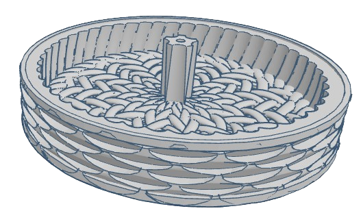 portasahumerios decorativo - decorative incense plate