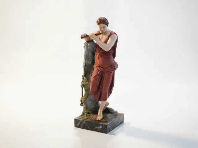 Iron Mercury Classical Statue 3D Printable