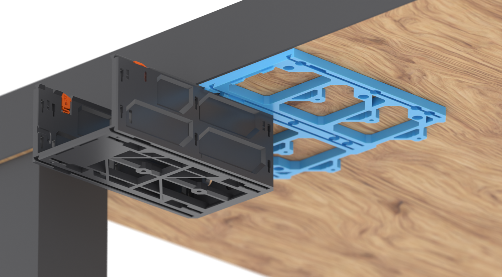 GEN2 Under Table Rails - 165