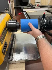 4in Hose adapter for Dewalt Planer