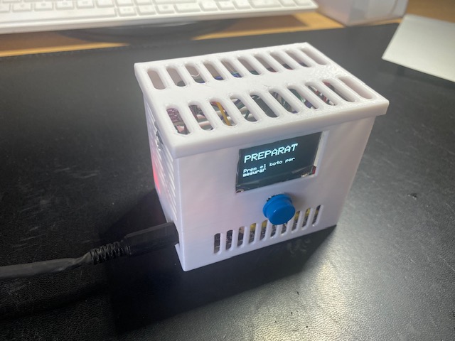 ESP32 Weather and Quality station with Gemini AI