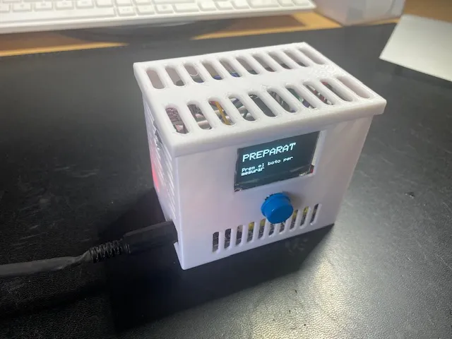 ESP32 Weather and Quality station with Gemini AI